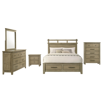 Coaster Hazlewood Rustic Queen Bed Model 207530Q-S5
