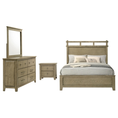 Coaster Hazlewood Rustic Queen Bed Model 207531Q-S4