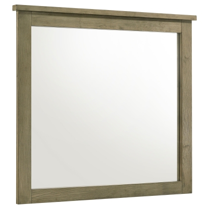 Coaster Hazlewood Rustic Dresser Mirror Model 207534