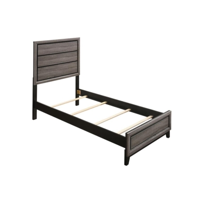 Coaster Watson Twin Panel Bed Grey Oak Model 212421T