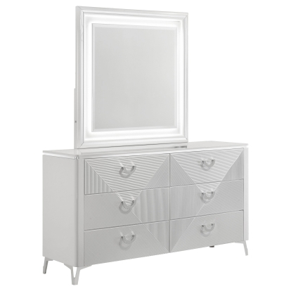 Coaster Cassia Contemporary Dresser With Mirror Model 215793M