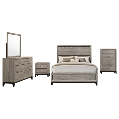 Coaster Watson Transitional Light Taupe Queen Bed Model 215911Q-S5