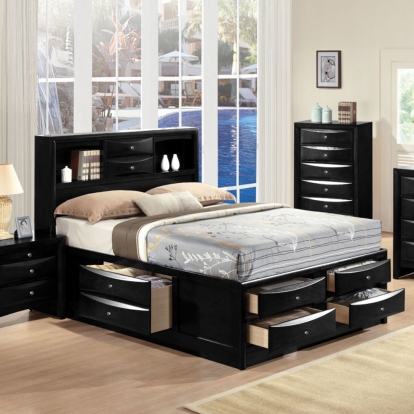 ACME Ireland EK Bed With Storage Model 21606EK