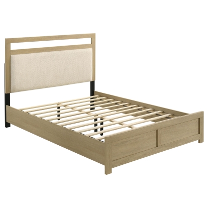 Coaster Hendricks Transitional Light Oak Queen Bed Model 222651Q