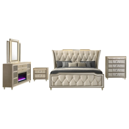 Coaster Lorient Traditional California King Bed Model 222661Kw-S5B