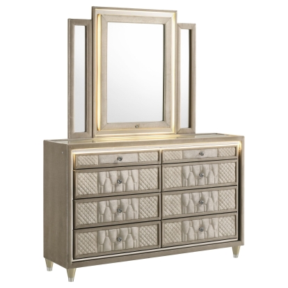 Coaster Lorient Traditional Dresser With Mirror Model 222663M