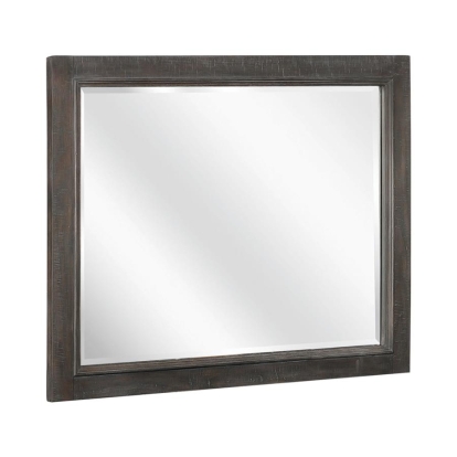 Coaster Atascadero Rectangular Mirror Weathered Carbon Model 222884