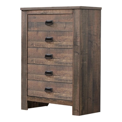 Coaster Frederick 5-drawer Chest Weathered Oak Model 222965