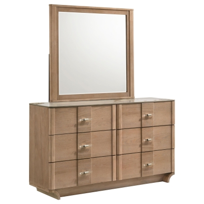 Coaster Leanne Contemporary Dresser With Mirror Model 223133M
