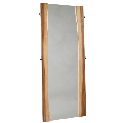 Coaster Winslow Standing Mirror Smokey Walnut and Coffee Bean Model 223256