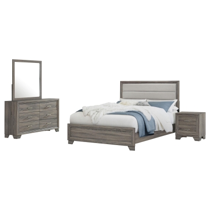 Coaster Wright Transitional Brown Oak California King Bed Model 223341Kw-S4
