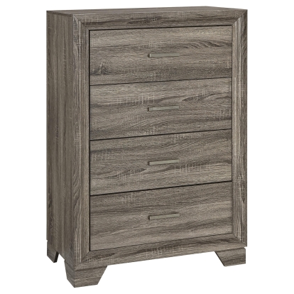Coaster Wright Transitional Brown Oak Chest Model 223345