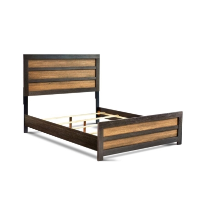 Coaster Dewcrest Eastern King Panel Bed Caramel and Licorice Model 223451KE