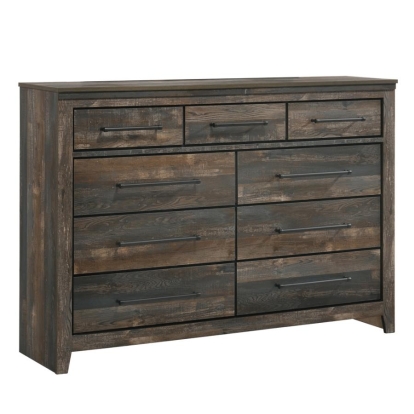 Coaster Ridgedale 9-drawer Dresser Weathered Dark Brown Model 223483