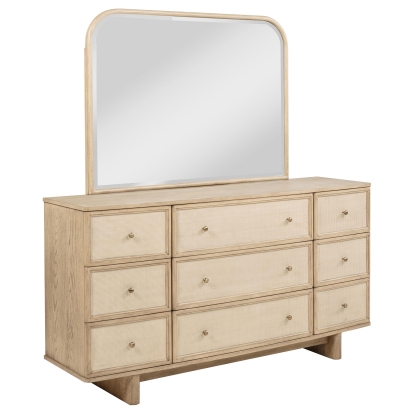 Coaster Kailani Coastal Dresser With Mirror Model 225043M