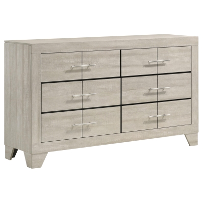 Coaster Trenton Contemporary Rustic Cream Dresser Model 225063