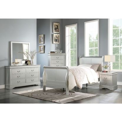 ACME Louis Philippe III Twin Bed Model 26710T
