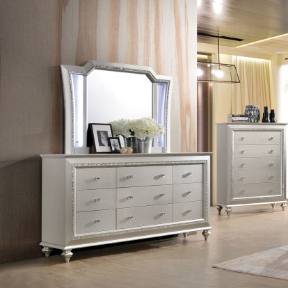 ACME Kaitlyn Mirror With Led Model 27234