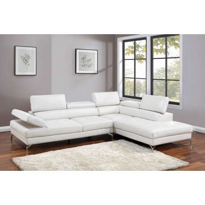 Poundex 2-Piece Sectional Set Model F8448
