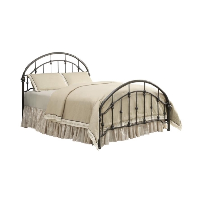 Coaster Rowan Eastern King Bed Dark Bronze Model 300407KE