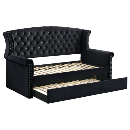 Coaster Scarlett Upholstered Tufted Twin Daybed with Trundle Model 300642