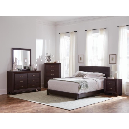 Coaster Dorian 5-piece Queen Bedroom Set Brown and Dark Cocoa Model 300762Q-S5