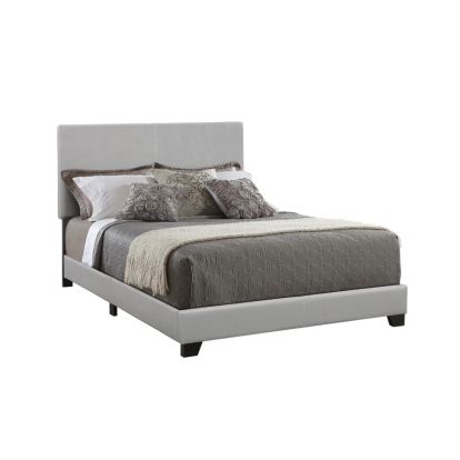 Coaster Dorian Upholstered Full Bed Grey Model 300763F