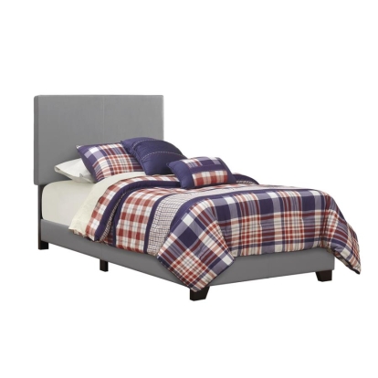 Coaster Dorian Upholstered Twin Bed Grey Model 300763T