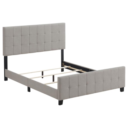 Coaster Fairfield Queen Upholstered Panel Bed Beige Model 305952Q