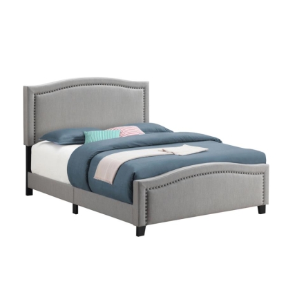 Coaster Hamden Full Upholstered Panel Bed Mineral Model 306011F