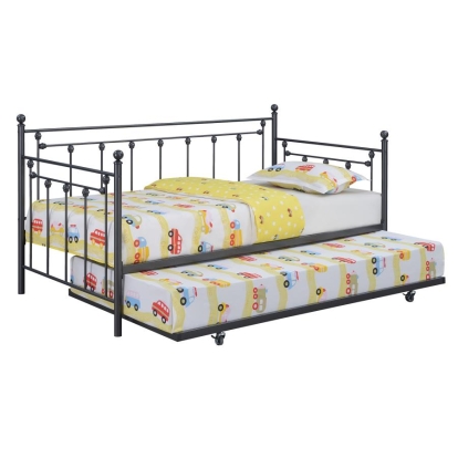 Coaster Nocus Spindle Metal Twin Daybed with Trundle Model 306057