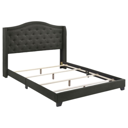 Coaster Sonoma Camel Back Eastern King Bed Grey Model 310072KE