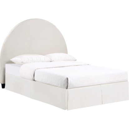 Coaster June Upholstered Arched Queen/Full Headboard Ivory Model 315926QF