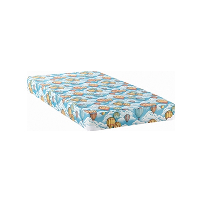 Coaster Vincent 5" Twin Balloon Foam Mattress with Wood Bunkie Blue