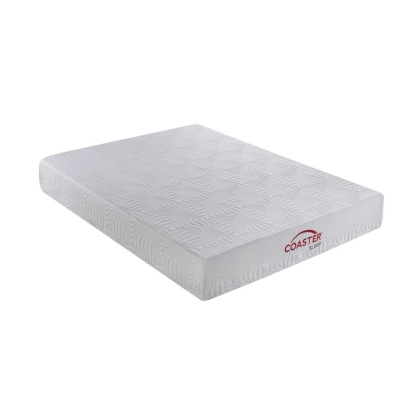 Coaster Key Eastern King Memory Foam Mattress White Model 350064KE