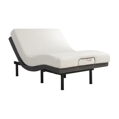 Coaster Negan Eastern King Adjustable Bed Base Grey and Black Model 350132KE