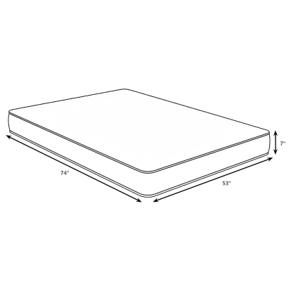 Coaster Quimby Transitional Full Mattress Model 350155F