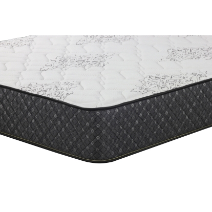 Coaster Aspen 12.25" California King Mattress White and Black Model 350381KW