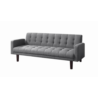 Coaster Sommer Tufted Sofa Bed Grey Model 360150