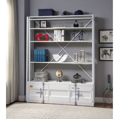 ACME Cargo Bookcase With Ladder Model 39882