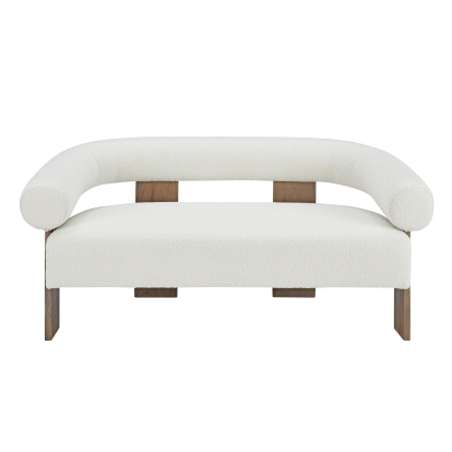 Modrest Aledo - Modern Off-White Fabric + Oak Loveseat Loveseat Off-White furniture-00181793 Vig Furniture VGMY-1361-L