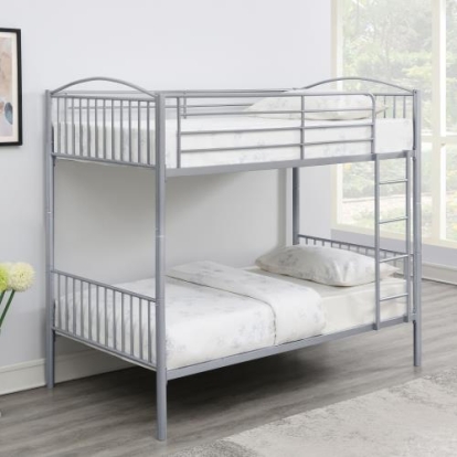 Coaster Anson Twin Over Twin Bunk Bed with Ladder