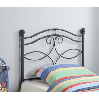 Coaster Callie Twin Metal Headboard Matte Black Model 450102T