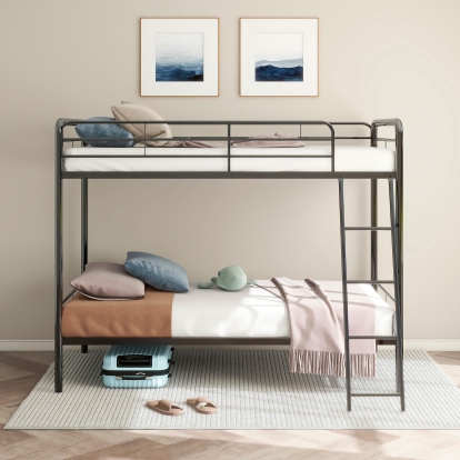 Coaster Carson Transitional Twin / Twin Bunk Bed Model 460334Blk