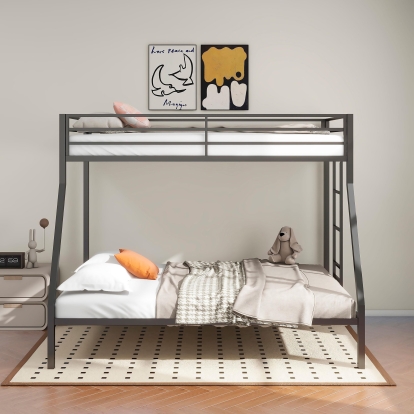 Coaster Alevera Transitional Twin / Full Bunk Bed Model 460365Blk