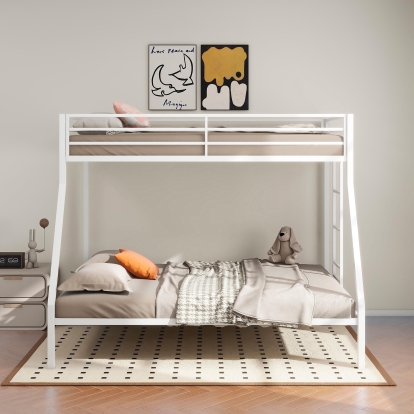 Coaster Alevera Transitional Twin / Full Bunk Bed Model 460365Wht