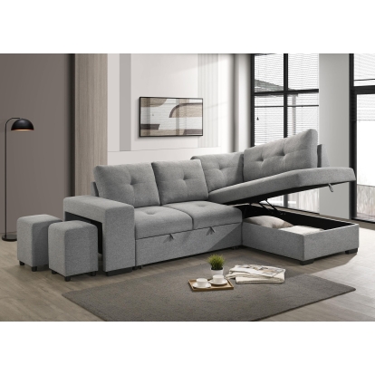 Coaster Roanne Transitional Sleeper Sectional Model 500347