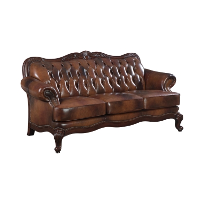 Coaster Victoria Upholstered Tufted Living Room Set Brown Model 500681-S2