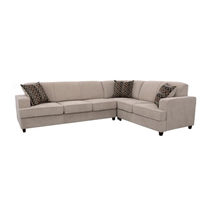 Coaster Tess L-shape Sleeper Sectional Grey Model 500727