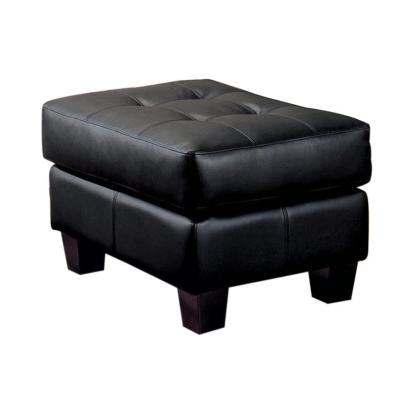 Coaster Samuel Tufted Ottoman Black Model 501684